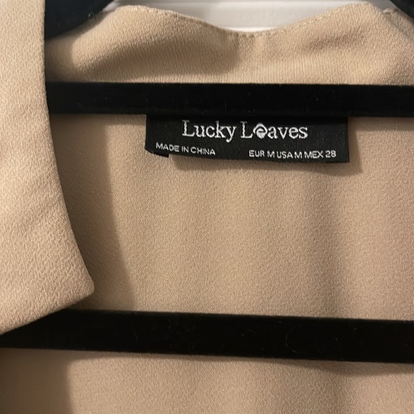 Silky tan jacket - Picture 3 of 3